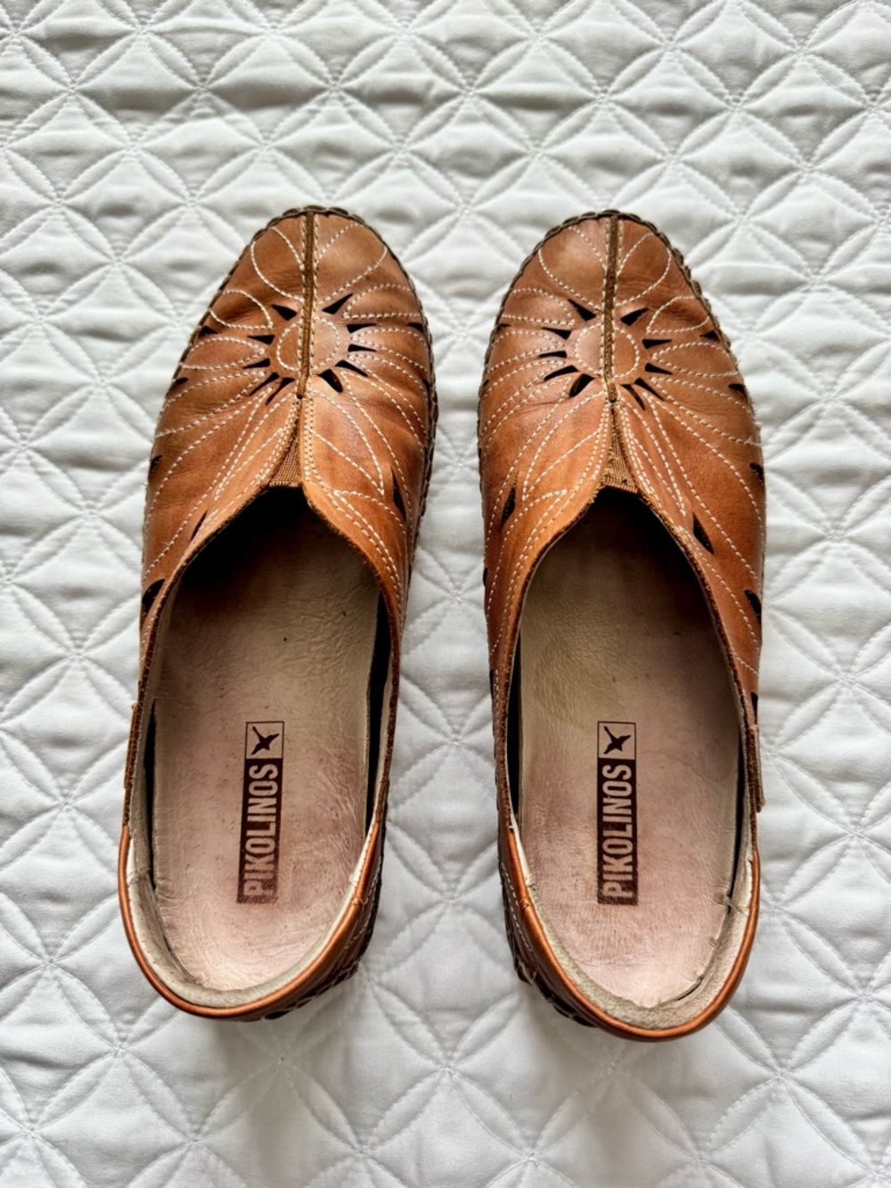 PIKOLINOS Jerez Slip-on Leather Moccasins Flats Size EU 37, US 6.5-7 - Picture 4 of 16